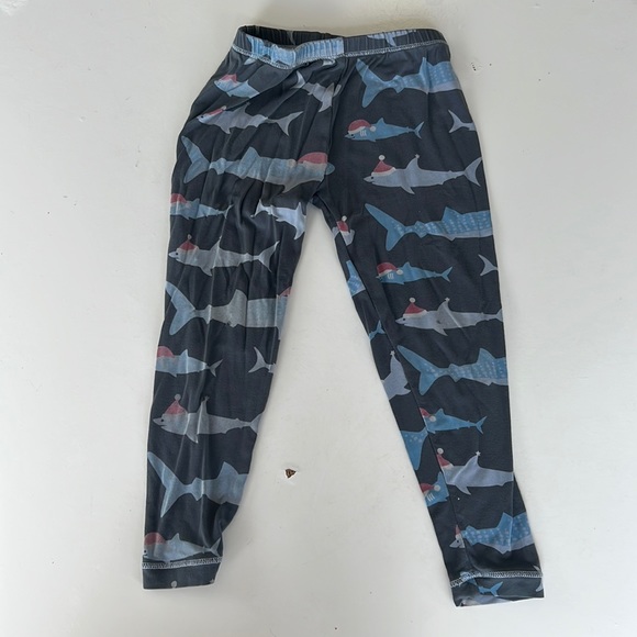Kickee Pants Toddler Boys Pajamas Holiday Santa Sharks Glacier Lights Christmas - Picture 2 of 13